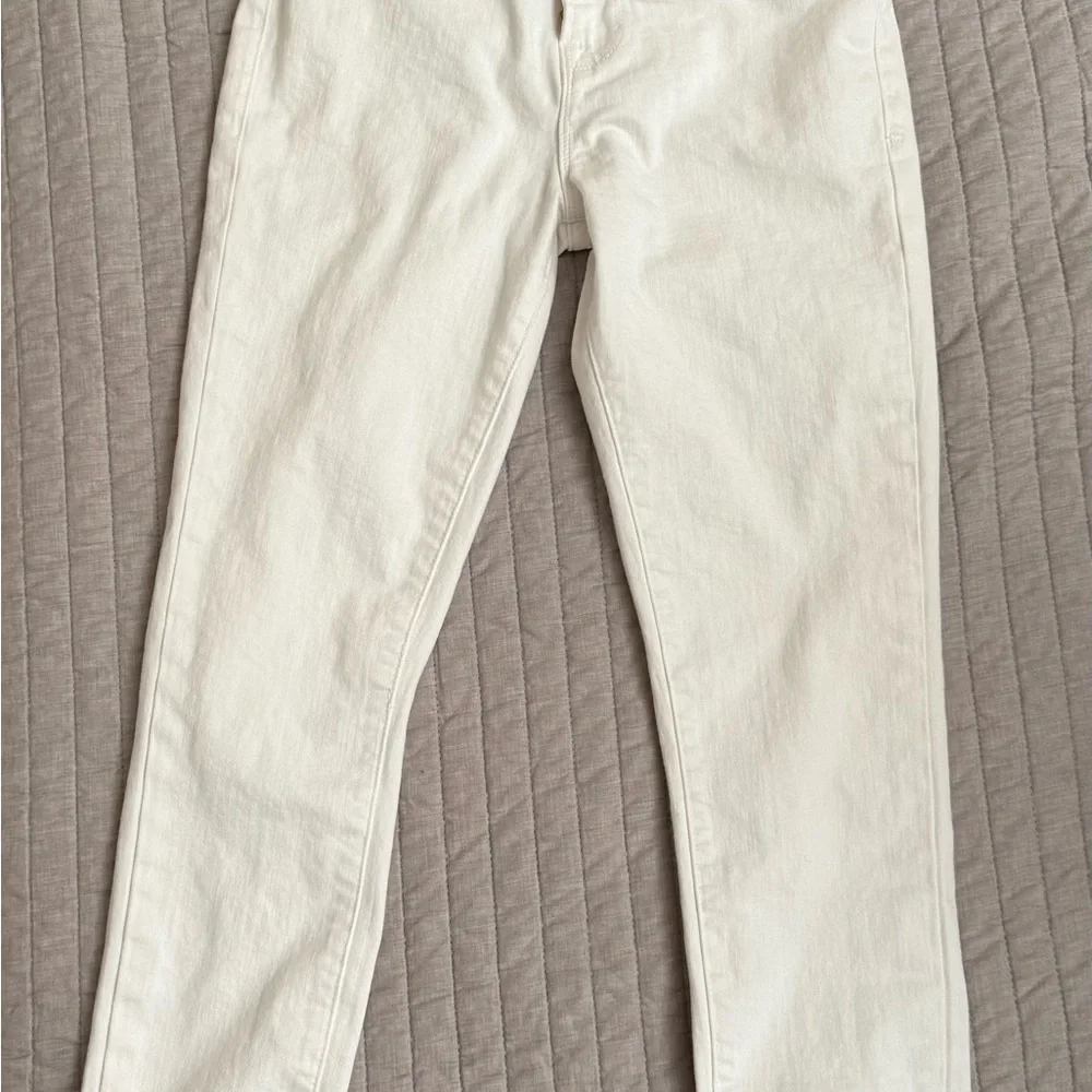 Frame Denim Women's White Skinny Jeans
